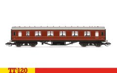 HORNBY TT4032 - TT - Personenwagen 57 Corridor, 1. Klasse, BR, Ep. IIIb